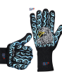  New Shine Heat Resistant, oven Mitts , BBQ gloves , all food gloves , Kitchen Heat resistant gloves ( Kitchen use) , HPPE material