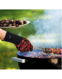  New Shine Heat Resistant, oven Mitts , BBQ gloves , all food gloves , Kitchen Heat resistant gloves ( Kitchen use) , HPPE material
