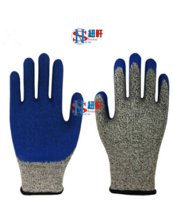 New Shine HPPE Food grade EN388 level 5 cut resistant gloves for kitchen