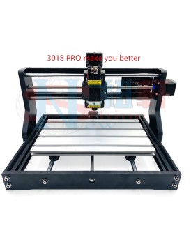 New Shine New release 3018 Pro mini CNC engraving machine, 3-axis pcb milling machine, laser engraving wood engraving machine,  (support offline)