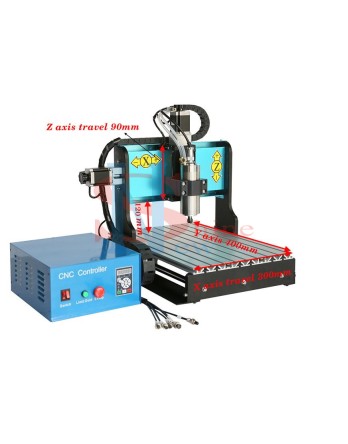 New Shine Newest CNC 3040 Router Engraver/Engraving Drilling and Milling Machine Detail Speciation 300w, 600w , 800w, 1500w, 2200w 3axis