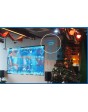 New Shine 3D Hologram Advertising Display LED Fan, Holographic 3D Photos and Videos - 3D Naked Eye LED Fan is Best for Store, Shop, Bar, Casino, Holiday Events Display Etc. with sd card 