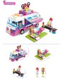 New Shine Enlighten Girls Educational Building Blocks Toys For Children Christmas Gifts City Friends Car Moana Fashion Compatible Legoe
