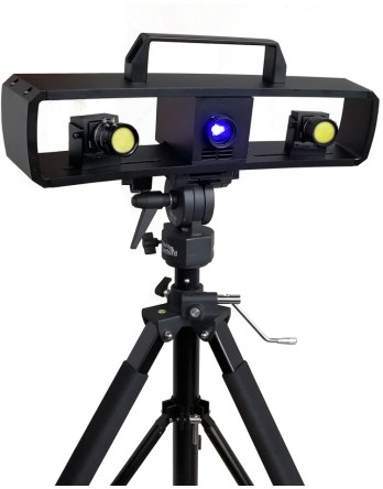 New Shine Blue Light Double Eyes 3d Scanner Product Details Specifications