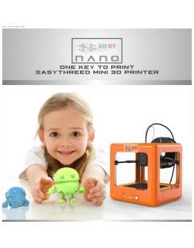 New Shine Children use education toy electronic mini 3d printer machine(Nano)
