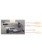 New Shine 16 inches desktop stepless speed professional cast iron wire saw woodworking machine